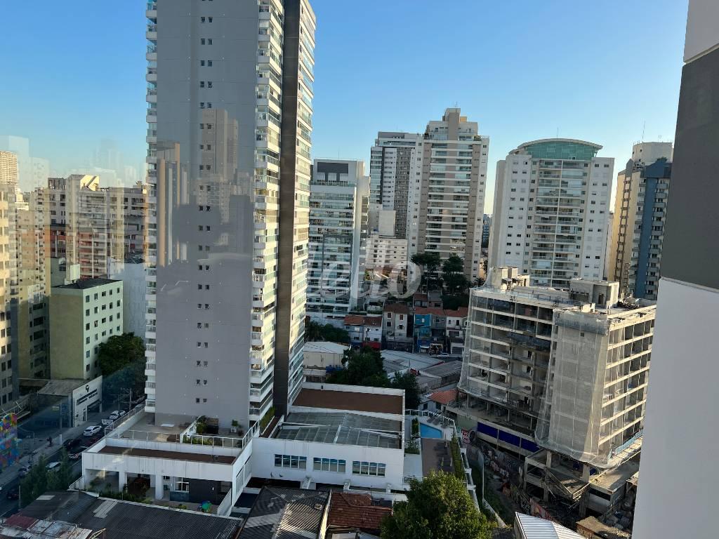 VISTA EXTERNA de Apartamento à venda, Padrão com 121 m², 3 quartos e 2 vagas em Pinheiros - São Paulo