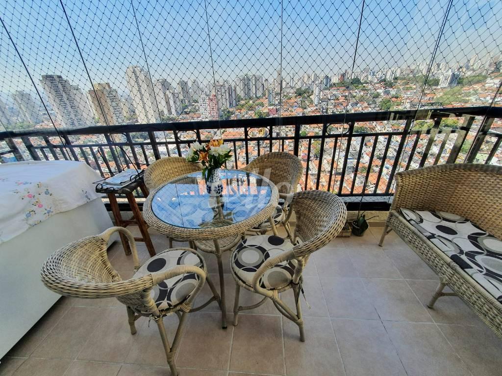 SACADA de Apartamento à venda, Padrão com 145 m², 3 quartos e 2 vagas em Vila Ipojuca - São Paulo