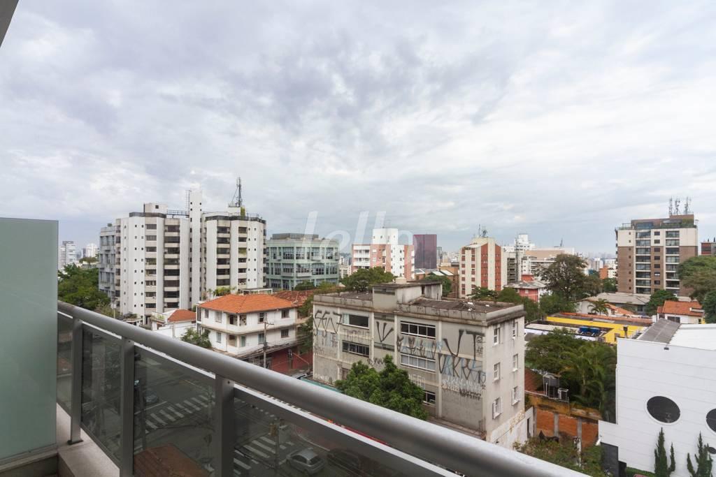 VISTA DA SACADA de Sala / Conjunto para alugar, Duplex com 100 m², e 2 vagas em Sumarezinho - São Paulo