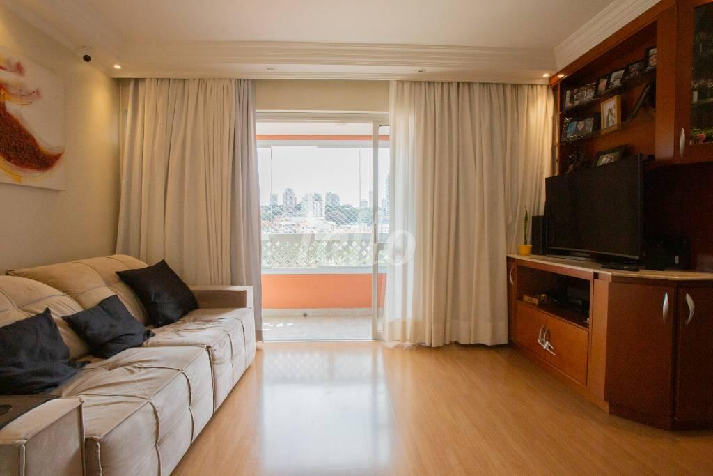 SALA de Apartamento à venda, Padrão com 76 m², 3 quartos e 1 vaga em Jardim Textil - São Paulo