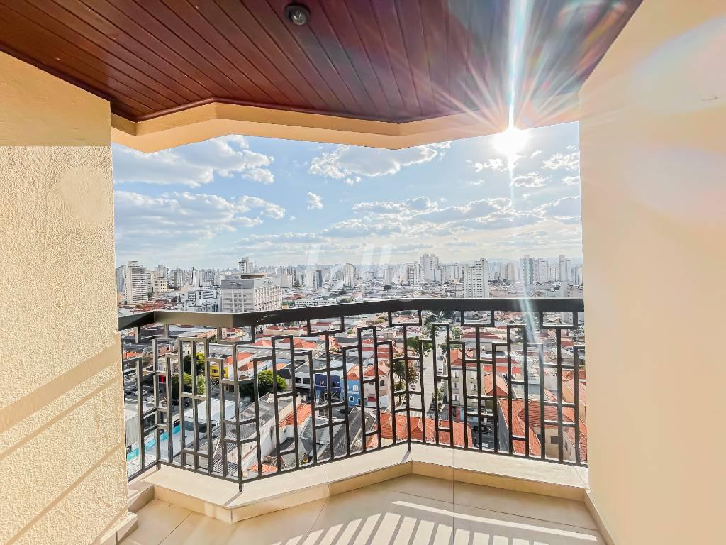 VARANDA DA SALA de Apartamento à venda, Padrão com 252 m², 4 quartos e 3 vagas em Mooca - São Paulo