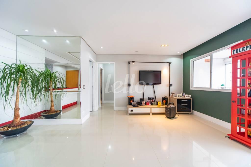 SALA de Apartamento à venda, Padrão com 91 m², 2 quartos e 2 vagas em Vila Lusitânia - São Bernardo do Campo