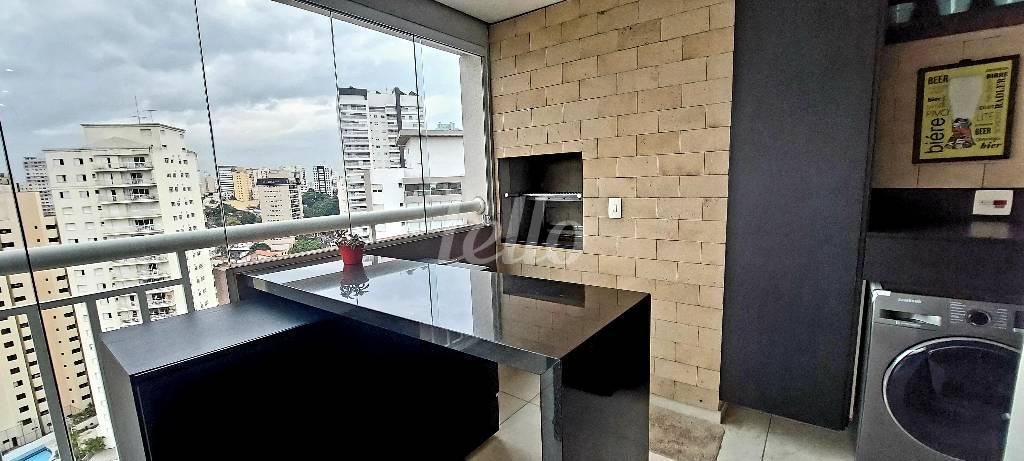 TERRAÇO GOURMET de Apartamento à venda, Padrão com 68 m², 1 quarto e 2 vagas em Chácara Inglesa - São Paulo