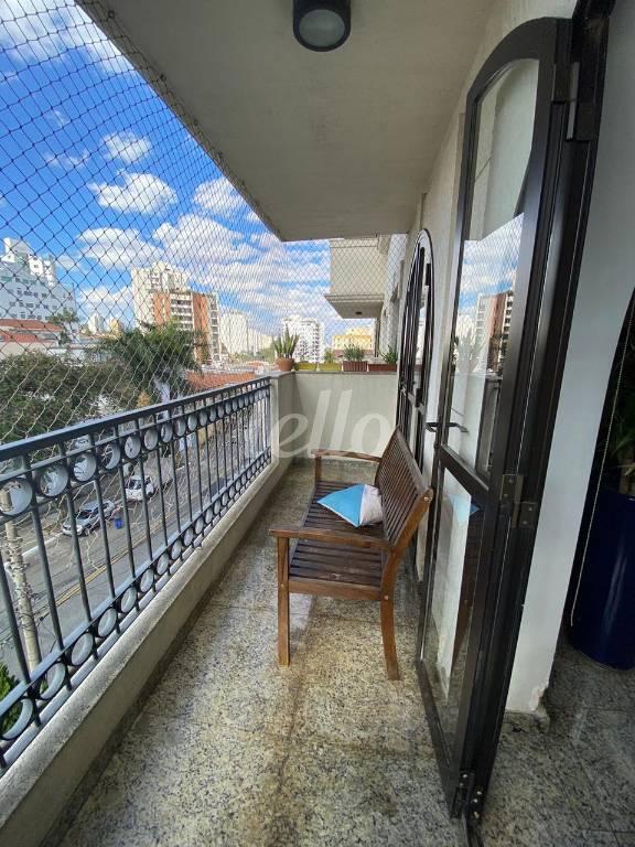 VARANDA de Apartamento à venda, Padrão com 154 m², 3 quartos e 3 vagas em Mooca - São Paulo