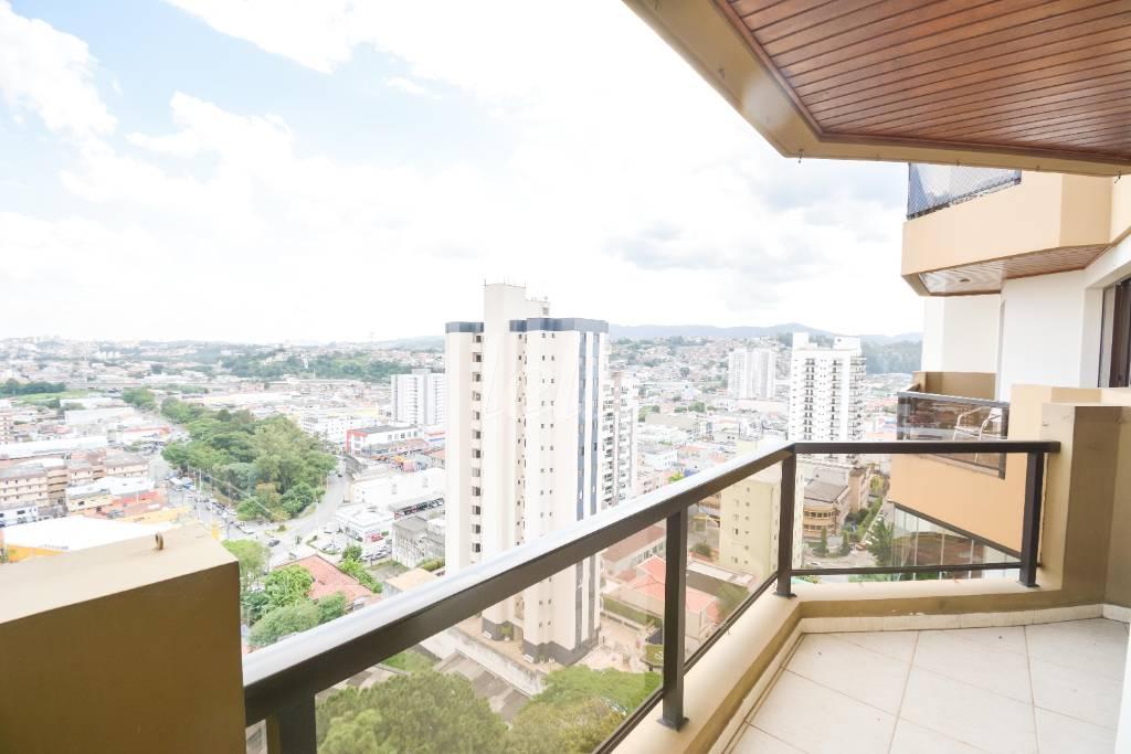 SALA - SACADA de Apartamento à venda, Padrão com 130 m², 2 quartos e 2 vagas em Vila Galvão - Guarulhos