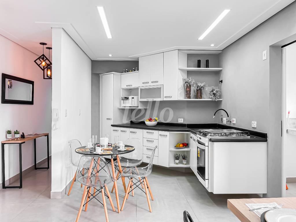 COZINHA de Apartamento à venda, Padrão com 90 m², 3 quartos e 3 vagas em Vila Paiva - São Paulo