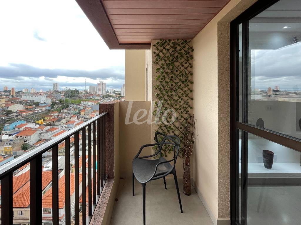 VARANDA de Apartamento à venda, Padrão com 90 m², 3 quartos e 3 vagas em Vila Paiva - São Paulo