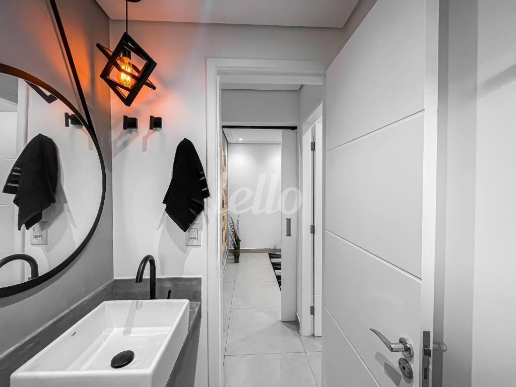 BANHEIRO de Apartamento à venda, Padrão com 90 m², 3 quartos e 3 vagas em Vila Paiva - São Paulo