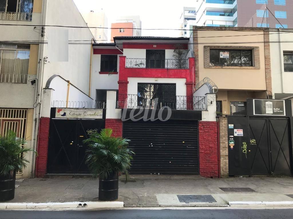 FACHADA de Prédio Comercial para alugar, Monousuário com 470 m², e 1 vaga em Consolação - São Paulo