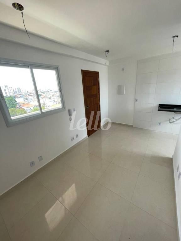 SALA de Apartamento à venda, Padrão com 37 m², 2 quartos e em Vila Antonina - São Paulo