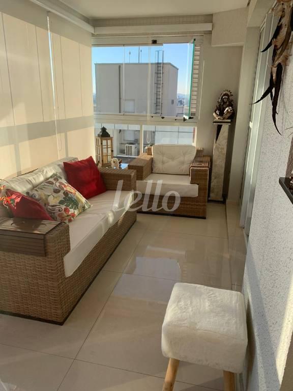 TERRAÇO de Apartamento à venda, Padrão com 106 m², 3 quartos e 3 vagas em Santo Antônio - São Caetano do Sul