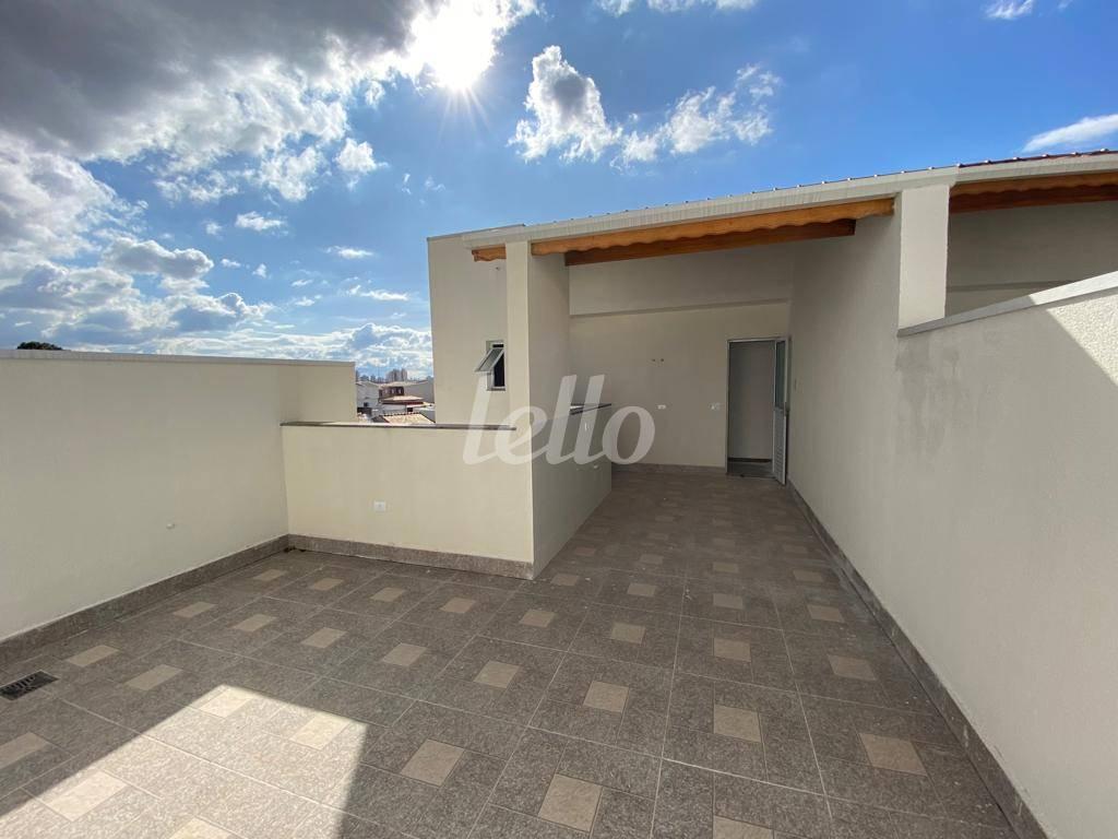 COBERTURA de Apartamento à venda, cobertura - Padrão com 86 m², 2 quartos e 1 vaga em Vila Scarpelli - Santo André