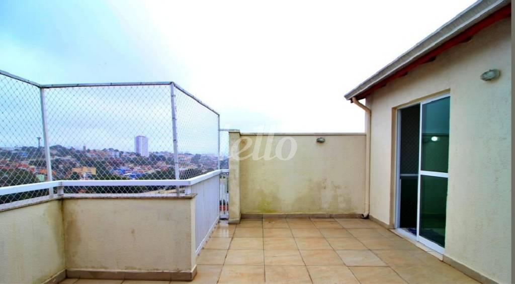 COBERTURA de Apartamento à venda, cobertura - Padrão com 88 m², 3 quartos e 1 vaga em Vila Tibiriçá - Santo André