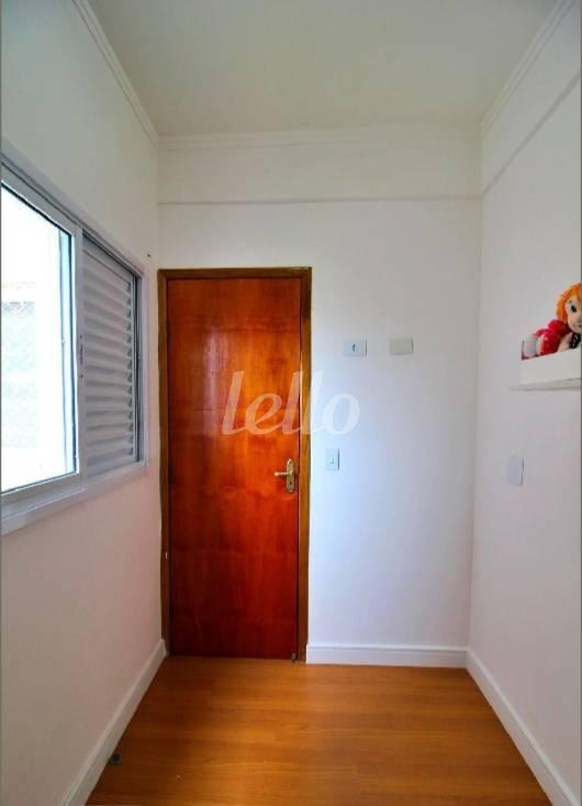 QUARTO 2 de Apartamento à venda, cobertura - Padrão com 88 m², 3 quartos e 1 vaga em Vila Tibiriçá - Santo André