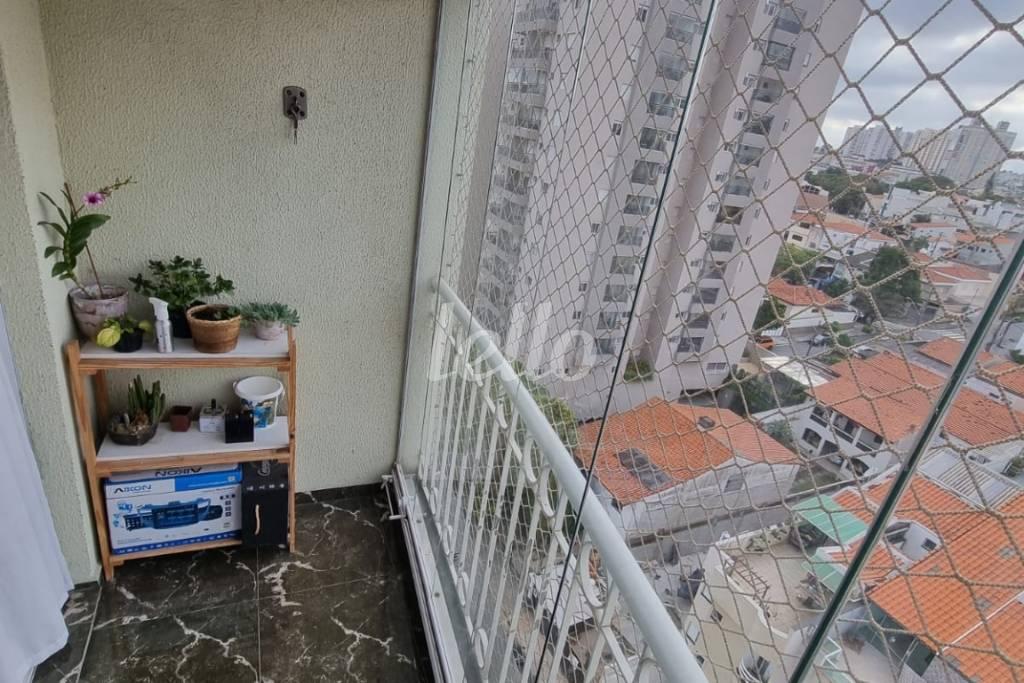 VARANDA de Apartamento à venda, Padrão com 60 m², 3 quartos e 1 vaga em Parque Bandeirante - Santo André
