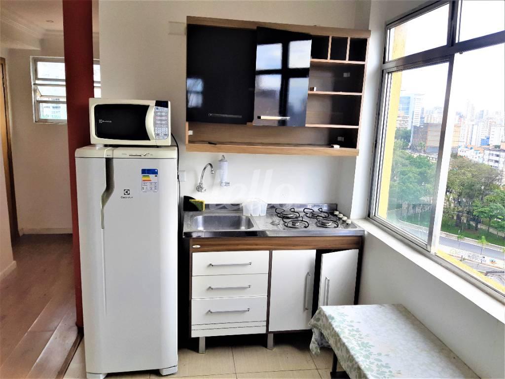COZINHA de Apartamento à venda, Kitnet com 36 m², e em Bela Vista - São Paulo