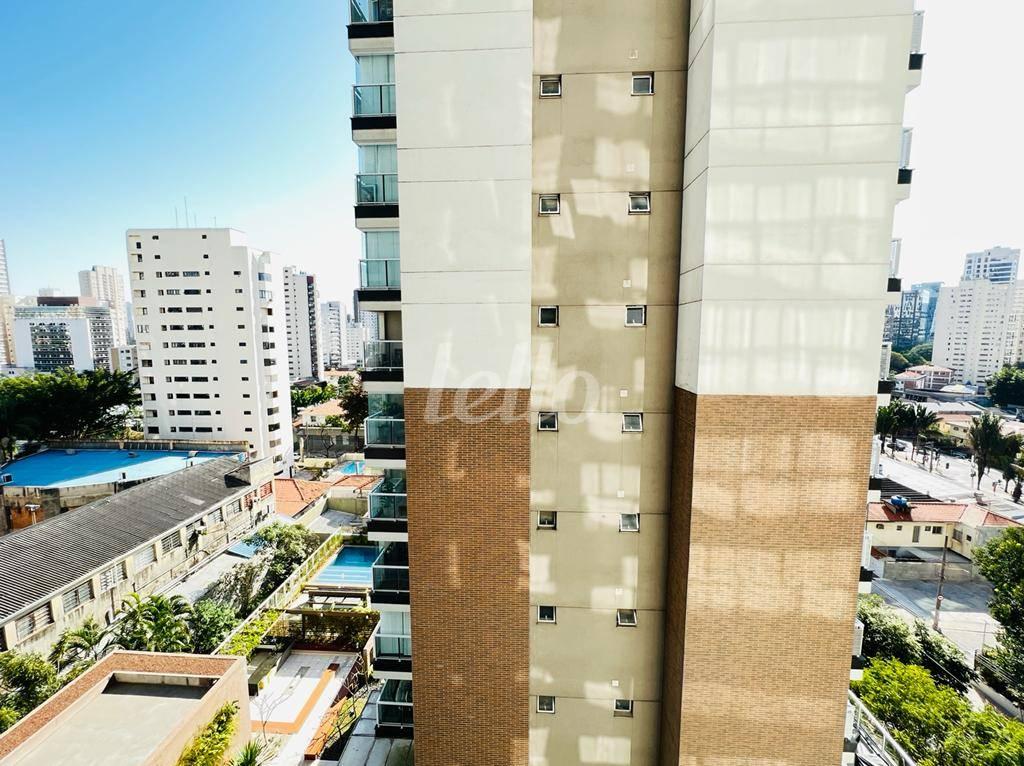 VISTA de Apartamento à venda, Studio com 40 m², 1 quarto e 1 vaga em Vila Olímpia - São Paulo