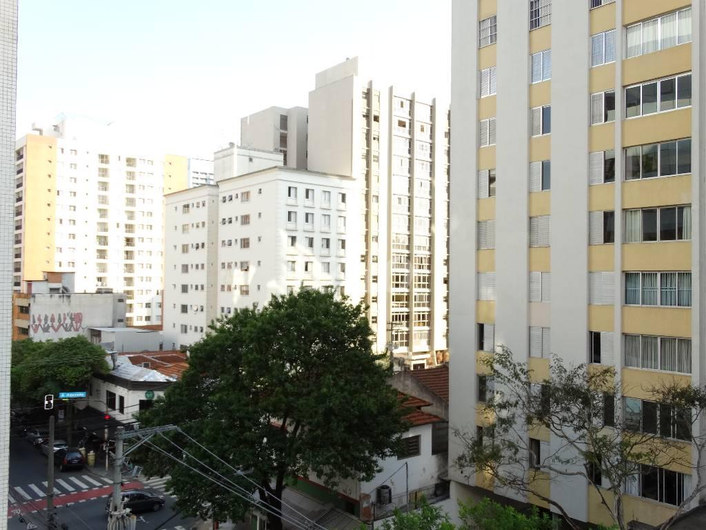 VISTA de Apartamento à venda, Padrão com 108 m², 3 quartos e 1 vaga em Pinheiros - São Paulo