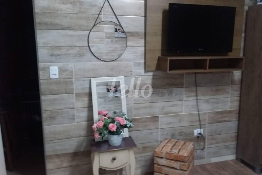 DORMITÓRIO de Apartamento à venda, cobertura - Padrão com 104 m², 3 quartos e 1 vaga em Vila Pires - Santo André