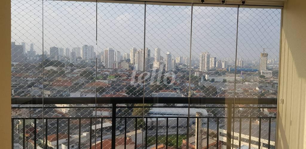 VISTA DA VARANDA de Apartamento à venda, Padrão com 67 m², 2 quartos e 1 vaga em Vila Firmiano Pinto - São Paulo