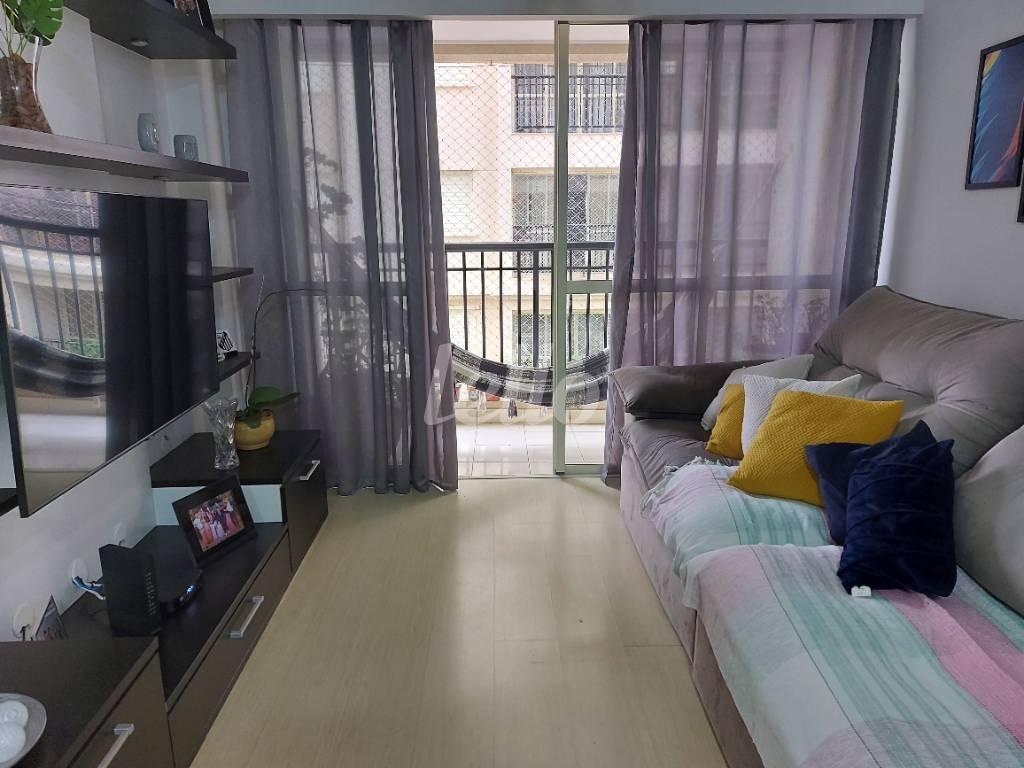 SALA de Apartamento à venda, Padrão com 78 m², 3 quartos e 2 vagas em Parque Mandaqui - São Paulo