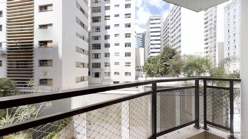 VARANDA DORMITÓRIO 4 de Apartamento à venda, Padrão com 160 m², 4 quartos e em Higienópolis - São Paulo