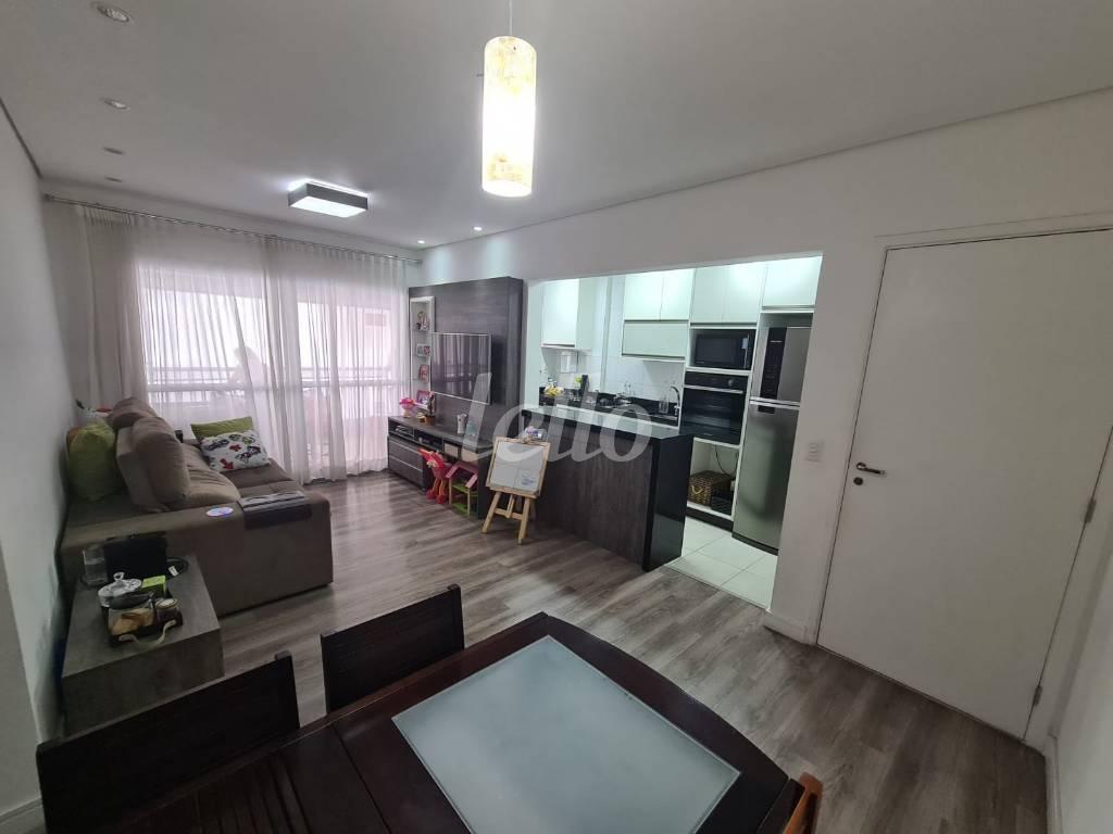 SALA 2 AMBIENTES de Apartamento à venda, Padrão com 93 m², 3 quartos e 2 vagas em Vila Baeta Neves - São Bernardo do Campo