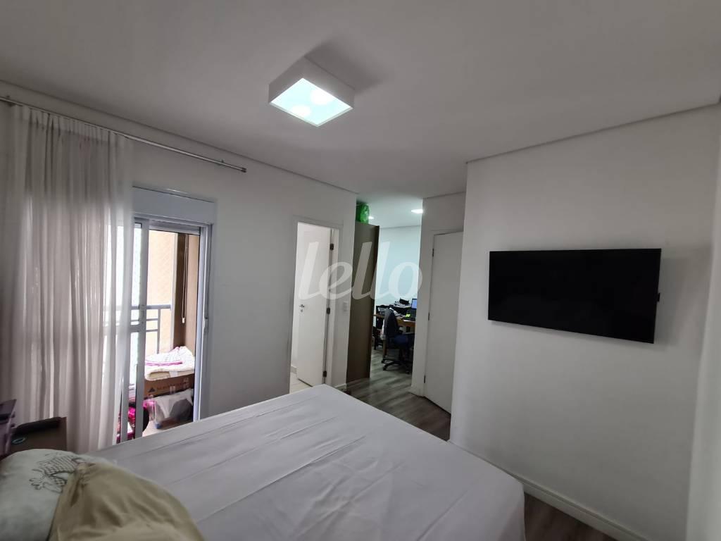 SUITE de Apartamento à venda, Padrão com 93 m², 3 quartos e 2 vagas em Vila Baeta Neves - São Bernardo do Campo