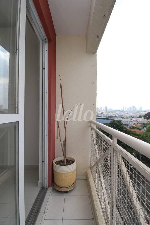 SACADA de Apartamento à venda, Padrão com 50 m², 2 quartos e 1 vaga em Vila Prudente - São Paulo