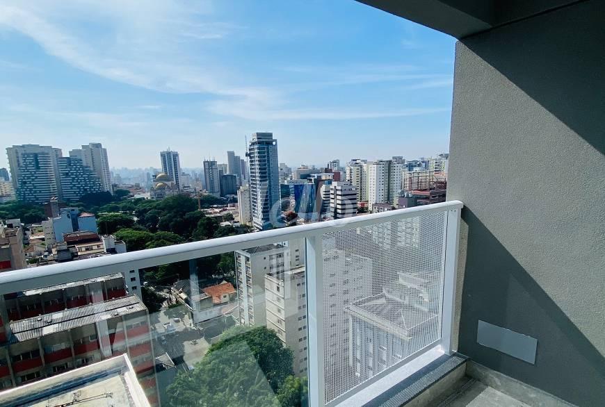 VARANDA de Apartamento à venda, Padrão com 83 m², 2 quartos e 2 vagas em Paraíso - São Paulo