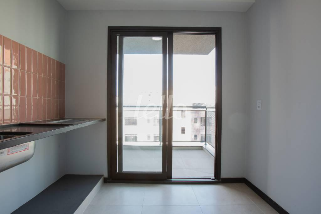 COZINHA de Apartamento para alugar, Padrão com 35 m², 1 quarto e 1 vaga em Vila Buarque - São Paulo