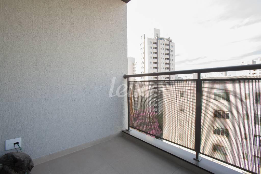VARANDA de Apartamento para alugar, Padrão com 35 m², 1 quarto e 1 vaga em Vila Buarque - São Paulo