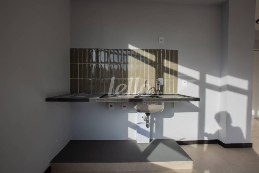 COZINHA de Apartamento para alugar, Padrão com 48 m², 1 quarto e 1 vaga em Vila Buarque - São Paulo