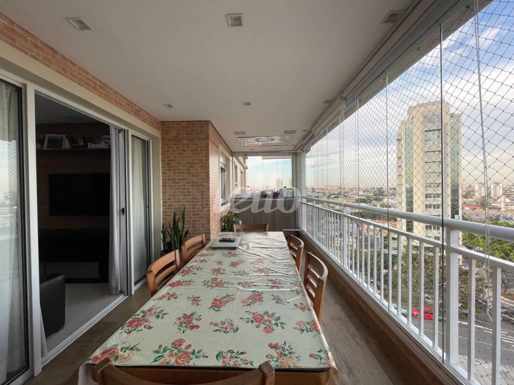 VARANDA de Apartamento à venda, Padrão com 93 m², 3 quartos e 2 vagas em Vila Maria Alta - São Paulo