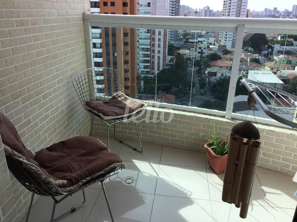 TERRAÇO de Apartamento à venda, Padrão com 78 m², 2 quartos e 2 vagas em Tatuapé - São Paulo