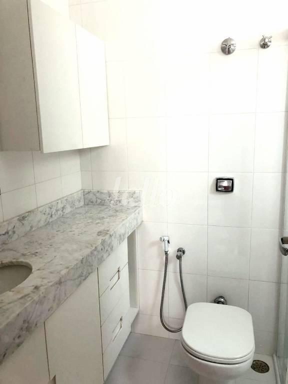 BANHEIRO de Apartamento à venda, Padrão com 100 m², 3 quartos e 1 vaga em Vila Mariana - São Paulo