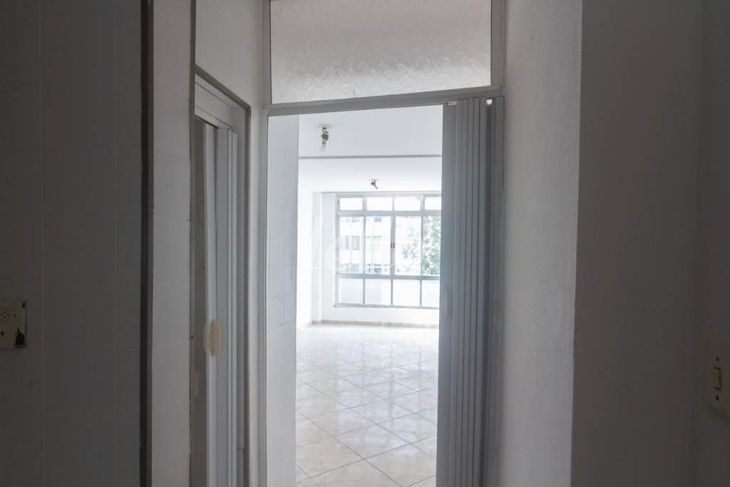COZINHA de Apartamento para alugar, Padrão com 38 m², 1 quarto e 1 vaga em Vila Buarque - São Paulo