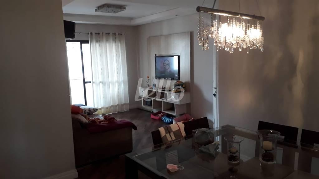SALA DE JANTAR de Apartamento à venda, Padrão com 105 m², 3 quartos e 3 vagas em Vila Bastos - Santo André