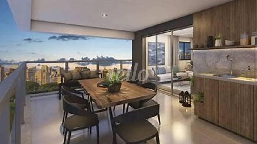 IMAGEM ILUSTRATIVA de Apartamento à venda, Padrão com 145 m², 3 quartos e 2 vagas em Paraíso - São Paulo