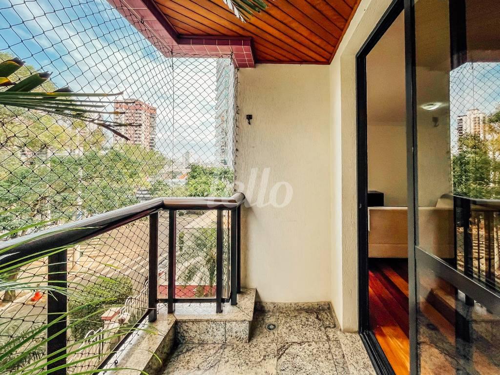 VARANDA de Apartamento à venda, Padrão com 137 m², 3 quartos e 3 vagas em Tatuapé - São Paulo