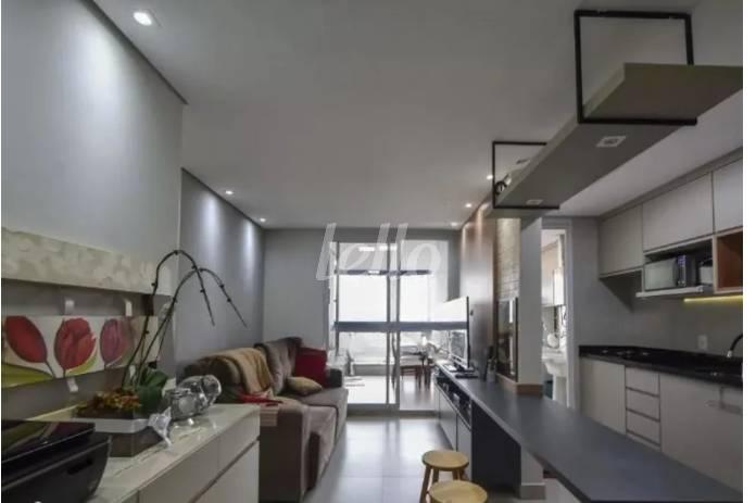 SALA 1 de Apartamento à venda, Padrão com 70 m², 2 quartos e 2 vagas em Santo Amaro - São Paulo