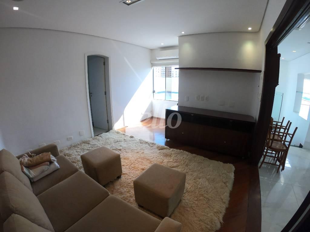 SALA TV de Apartamento à venda, Duplex com 287 m², 4 quartos e 3 vagas em Brooklin Paulista - São Paulo