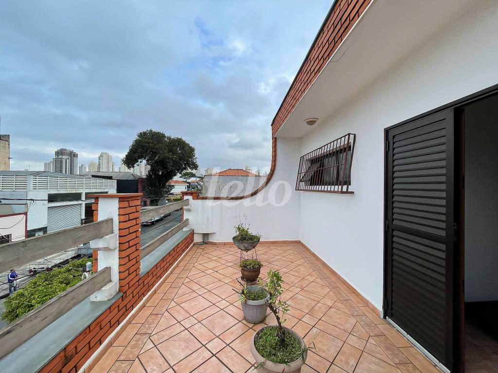 VARANDA de Casa à venda, sobrado com 268 m², 4 quartos e 3 vagas em Alto da Moóca - São Paulo