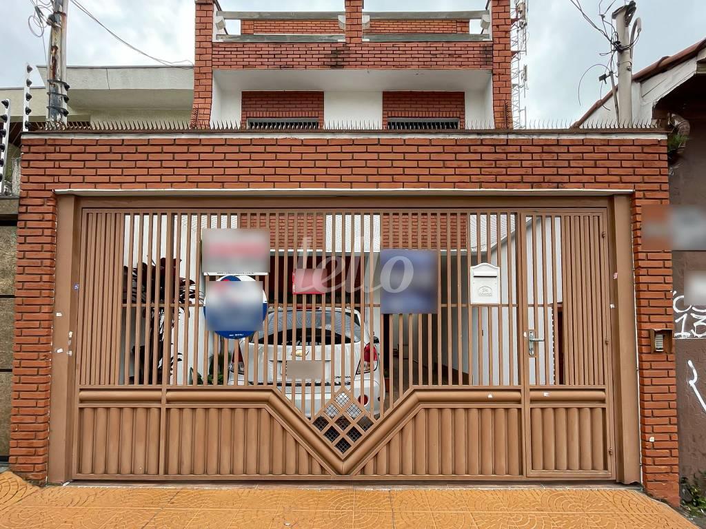 FACHADA de Casa à venda, sobrado com 268 m², 4 quartos e 3 vagas em Alto da Moóca - São Paulo