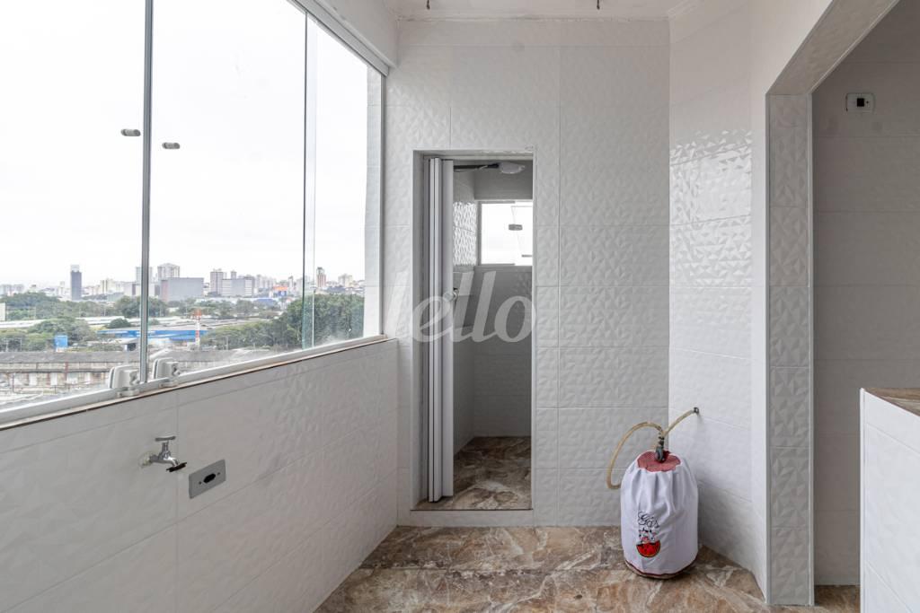 ÁREA DE SERVIÇO de Apartamento à venda, Padrão com 130 m², 3 quartos e em Centro - Santo André