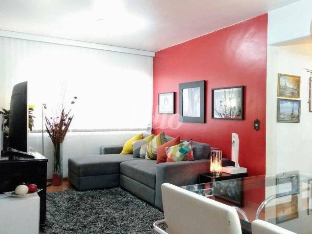 SALA de Apartamento à venda, Padrão com 80 m², 3 quartos e 1 vaga em Vila Pompeia - São Paulo