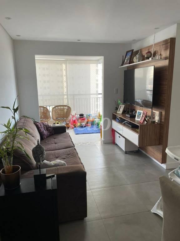 LIVING de Apartamento à venda, Padrão com 65 m², 2 quartos e 1 vaga em Saúde - São Paulo