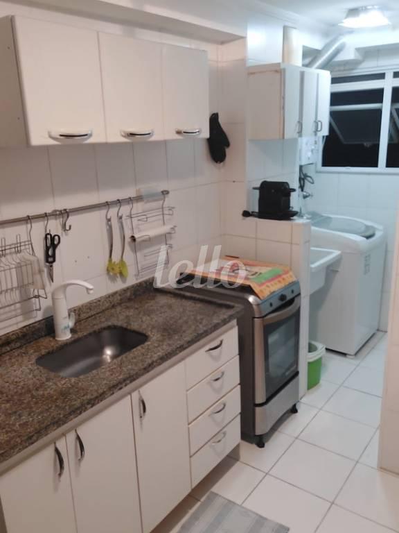 COZINHA de Apartamento à venda, Padrão com 50 m², 2 quartos e 1 vaga em Parque Erasmo Assunção - Santo André