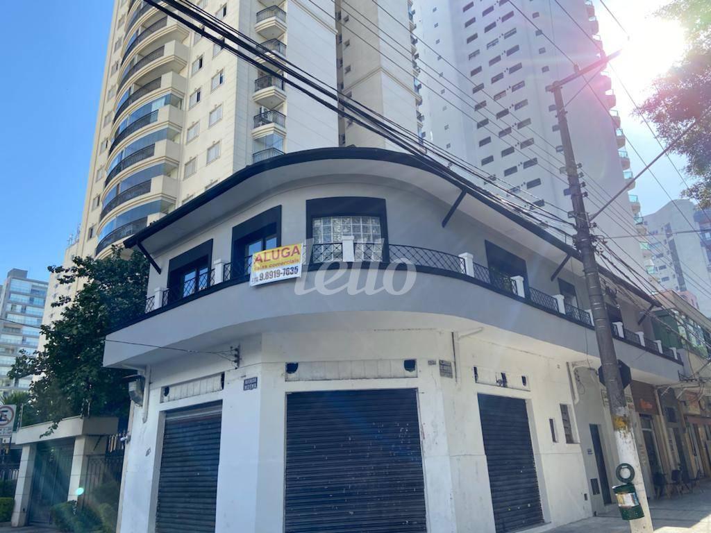 FACHADA de Sobreloja para alugar, Padrão com 160 m², e em Indianópolis - São Paulo