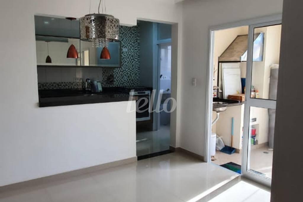 SALA de Apartamento à venda, Padrão com 78 m², 2 quartos e 2 vagas em Santa Maria - São Caetano do Sul